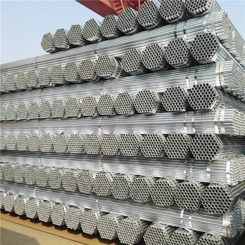 Gi Pipe Pre Galvanized Steel Pipe Q235 / skleník