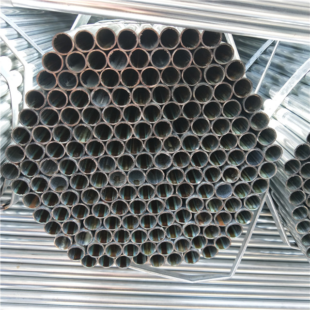 gi round carbon steel pipe green house