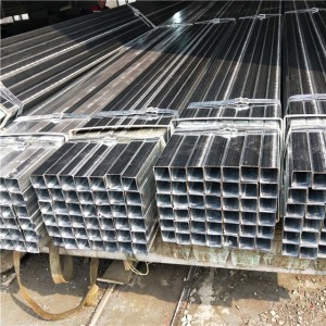 Ehitusmaterjalide tootmisettevõtted metallist must raud Q235 keevitatud süsinik-ruudukujulised terastorud/must terastoru