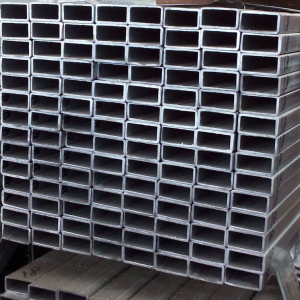 Preço razoável para construção de moinho na China 200X100mm tubo retangular galvanizado a quente tubo soldado de aço carbono