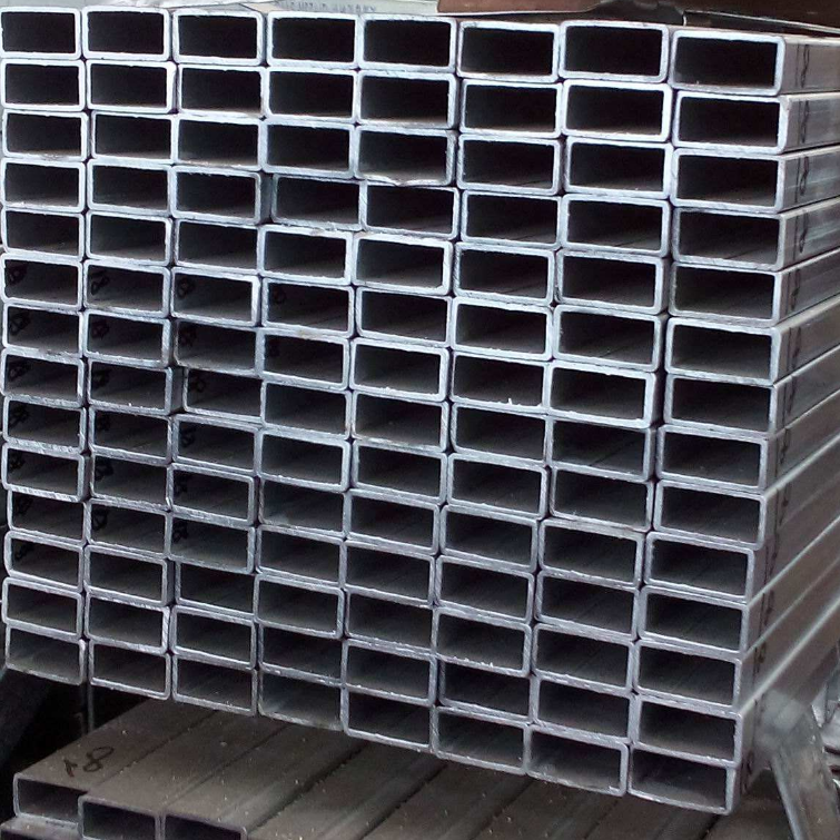 Λογική τιμή για China Mill Construction 200X100mm Hot DIP Galvanized Orctangular Pipe Carbon Steel Welded Tube