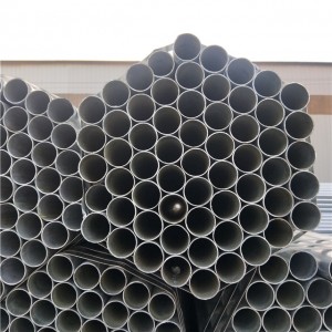 tubo de aceiro galvanizado para andamios