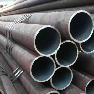 Weld Steel Tube Q345 svart sveiset rør metall byggematerialer tilpassede sveisede stålrør Gi galvanisert ERW karbonstål