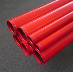 Shouldered End Galvanized Steel Pipe Q235