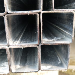 ក្រុមហ៊ុនផលិតសម្រាប់សម្ភារៈសំណង់ ដែកខ្មៅ ដែក Q235 Welded Carbon Square Steel Pipes/Black Steel Tube