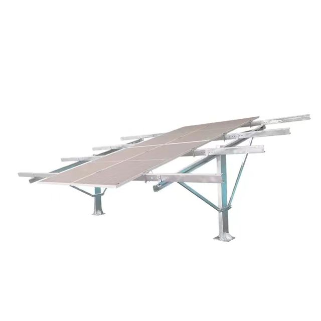 Solar Panel Pole Support Bracket End Clamp Solar Mounted Accessories Photovoltaic PV Station