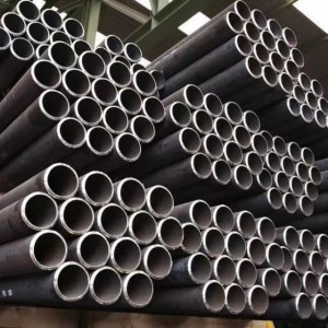 Tubo d'acciaio saldato Q345 tubo saldato nero materiali da costruzione metallici tubi d'acciaio saldati personalizzati Gi acciaio al carbonio ERW zincato