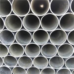 Hot Dip Galvanized Steel Pipe Q235 / bangunan