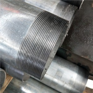 Galvanized Steel Pipe nhazi oge 80