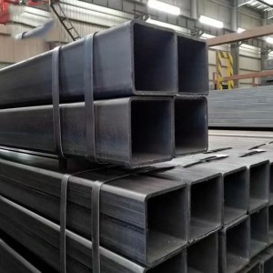 IOS-sertifikat Kina Gi Pipe og Gi Steel Square Pipe rektangulære stålrør for byggematerialer