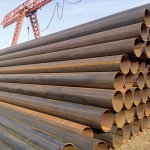 Online Exporter Hot Rolled Galvanized ERW Welded Steel Pipe Made in China
