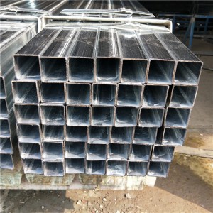 China Wholesale Technique and Galvanized steel pipe square pipe rectangular tube