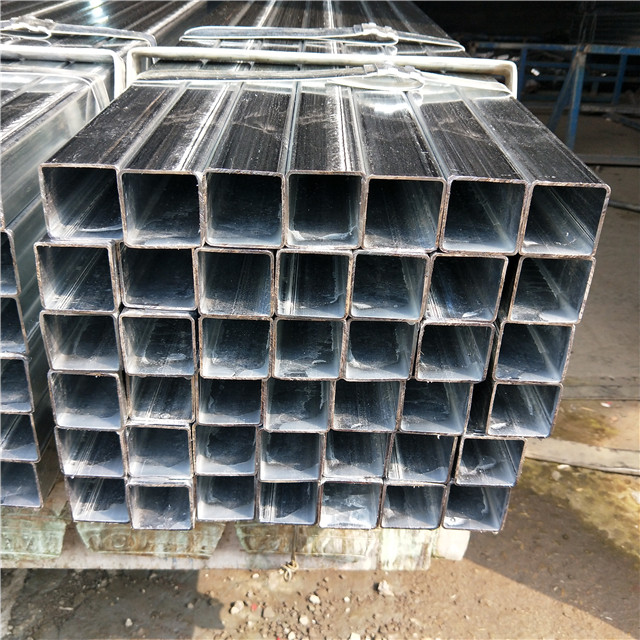 Manufactur standard China Welded Carbon Hollow Section Rectangular Square Galvanized Steel Tube for Fence Tubing