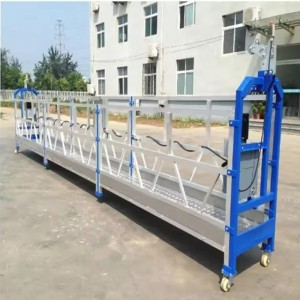 Hot Selling 6M ZLP630 Electric Cradle Gondola Suspended Work Platforms With High Quality Motor
