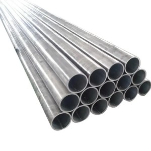 Nga Kaihanga ASTM Hot Rolled Galvanized Round Steel Pipe Utu mo ia mita