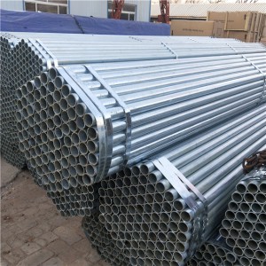 Galvanized Steel Pipe na Tube Round Steel Pipe