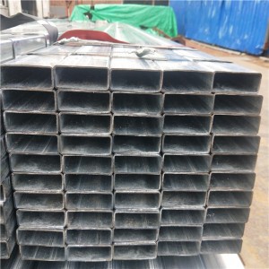 Nurodyta Kinijos anglies stačiakampio plieno vamzdžio kvadratinio vamzdžio kaina Plieninio žaliojo namo vamzdžio karšto DIP / iš anksto cinkuoto plieno vamzdžio kaina