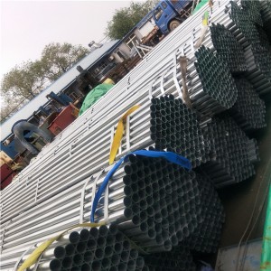 Schedule40 tubo de aceiro galvanizado / prezo de Nixeria