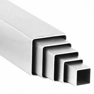 powder coating pipe na may mild steel 2 pulgada square tube