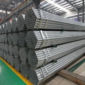 Gi Pipe Pre Galvanized Steel Pipe Q345 / θερμοκήπιο