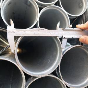 Rolled Grooved Galvanized Steel Pipe Q235
