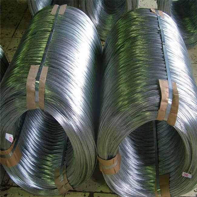 I-Factory yokuqala engu-8 gauge electro galvanized carbon steel wire