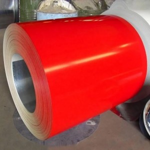 Farbbeschichtete Ppgi-Spule aus verzinktem Stahl. Ppgi-Spule aus farbverzinktem Stahl