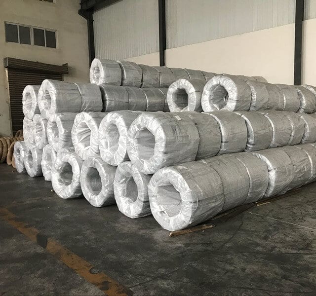 Grande sconto Cina fabbrica che vende rilegatura filo di acciaio zincato calibro 16