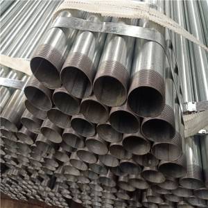 Galvanized Thread Steel Pipes BS1387 / Water pipe