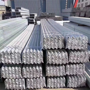 Barra d'acer d'angle de ferro galvanitzat per immersió en calent fabricada a la Xina amb materials de construcció Q235