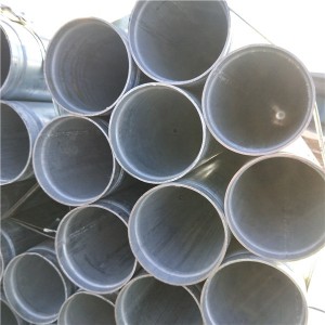 Carbon Steel Pipe Galvanised Steel Pipe ho an'ny Red Painted Groove End Fire Fighting Steel Pipe