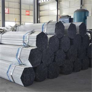 Galvanized Carbon Steel Pipe Para sa construction pipe