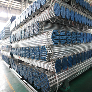 Galvanized Steel Gi Pipe Q235 Steel Tube For Green House or Gas