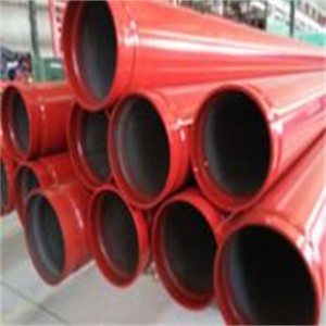 groove pipe with galvanized carbon steel round welded pipe