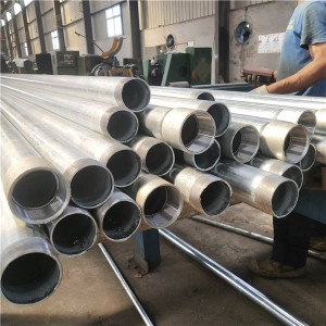 Gi Pipe with Threaded Q235B Carbon Steel Pipe Two End Threaded