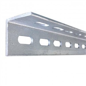 barra de aceiro angular galvanizado/precio de aceiro angular para perforación