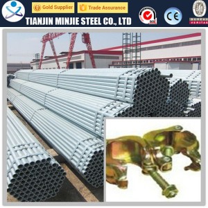 schedule40 galvanized steel pipe  nigeria price Q235B pregalvanized steel pipe