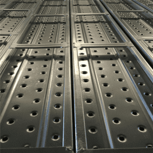 Scaffolding Steel Walking Board Q195 untuk Bahan Konstruksi