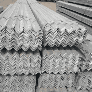 Precio de acero de ángulo galvanizado S355JR Material de construcción