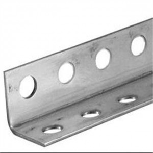 Barra de acero de ángulo galvanizado/precio de acero de ángulo para perforar