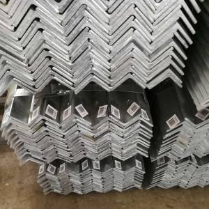 25x25x3mm Angulu Galvanizatu Uguale Steel / Materiale di Custruzzione