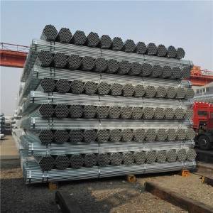 Pre Galvanized Steel Pipe carbon steel / Greenhouse Tube
