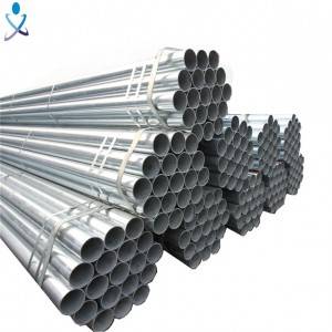 Gi Pipe Pre Galvanized Steel Pipe Q235 Building Materials