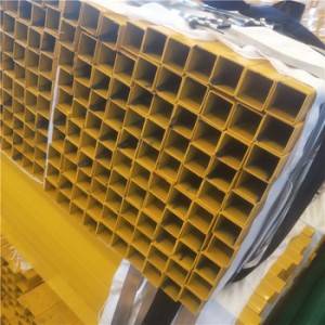 square tube galvanized steel pipe Q345 / payong