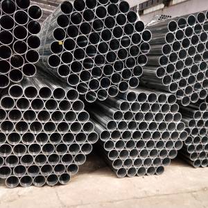 Hot Dipped Galvanized Carbon Steel Pipe Gas Pipe linya