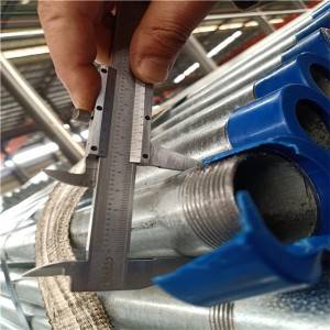 1-1/2″ Galvanized Carbon threaded Steel Pipe
