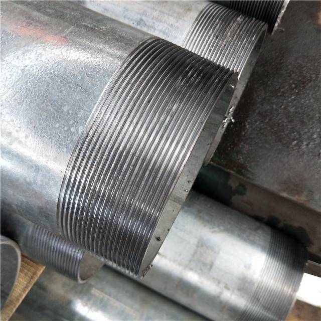 galvanized iron thread pipe price