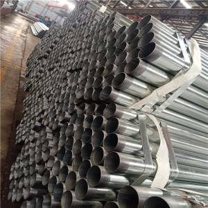 tubo-galvanizado-roscado-3 polgadas Q235B / materiais de construción metálicos
