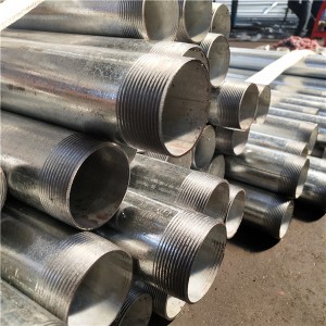 I-Gi Pipe ene-Threaded Q235B Carbon Steel Pipe Two End Threaded