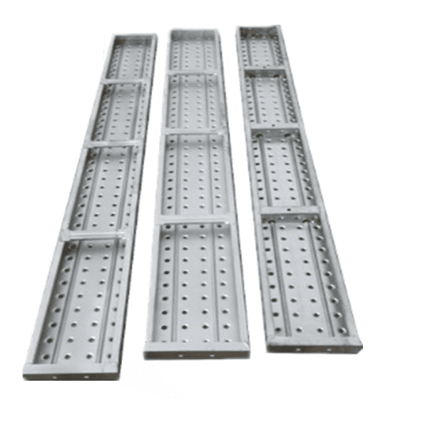 Steel Plank karo Pancing Metal Scaffold Papan kanggo Material Scaffolding